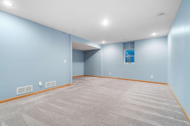 10779 57th St NE, Albertville, MN 55301 - finished below grade area with carpet and recessed lighting