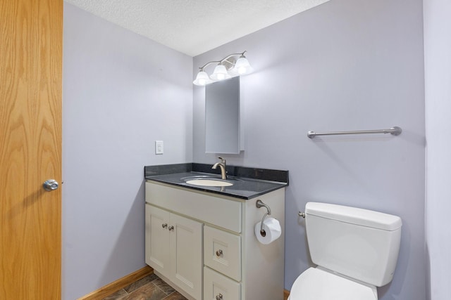 10779 57th St NE, Albertville, MN 55301 - bathroom with vanity and a textured ceiling
