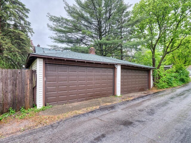 1715 Bush Ave, Saint Paul, MN 55106 - view of detached garage