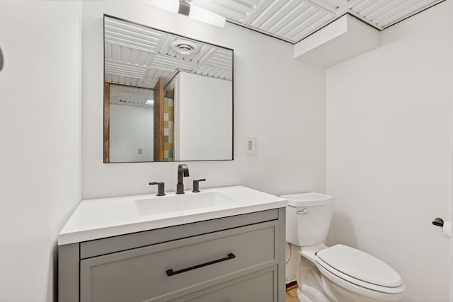11124 Welcome Ave N, Champlin, MN 55316 - bathroom with toilet and vanity