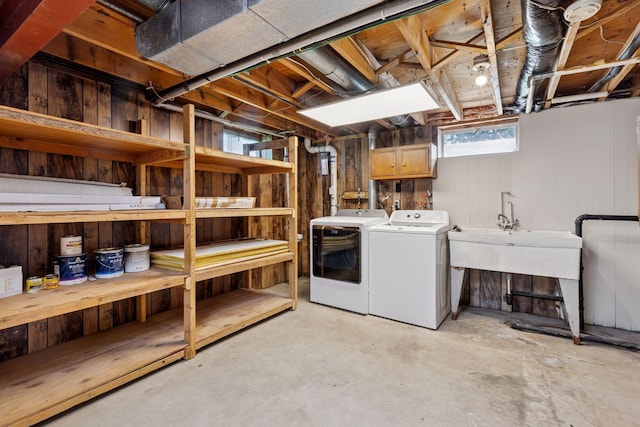 11124 Welcome Ave N, Champlin, MN 55316 - below grade area with separate washer and dryer