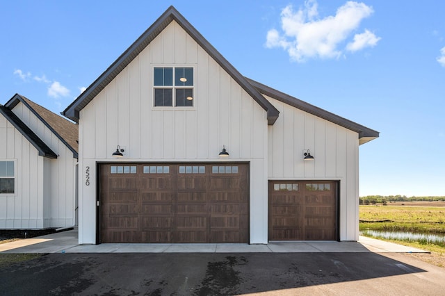 2520 230th Ct NW, Saint Francis, MN 55070 - garage with a water view