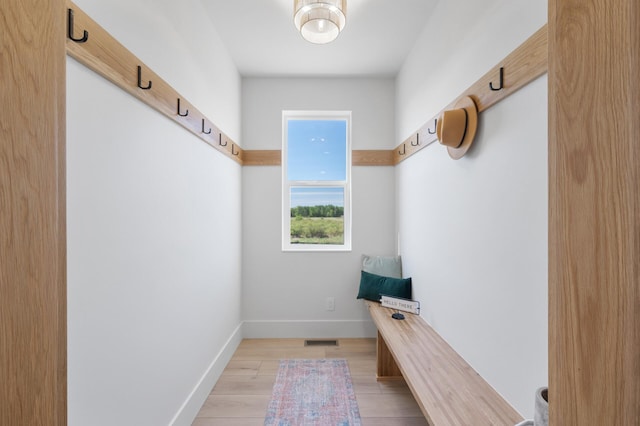 2520 230th Ct NW, Saint Francis, MN 55070 - mudroom with baseboards and light wood-style floors