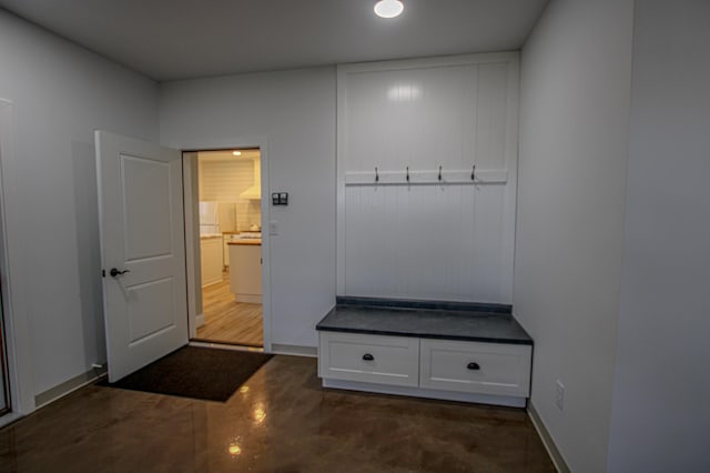 850 60th Ave SW, Benson, MN 56231 - mudroom with concrete flooring and baseboards