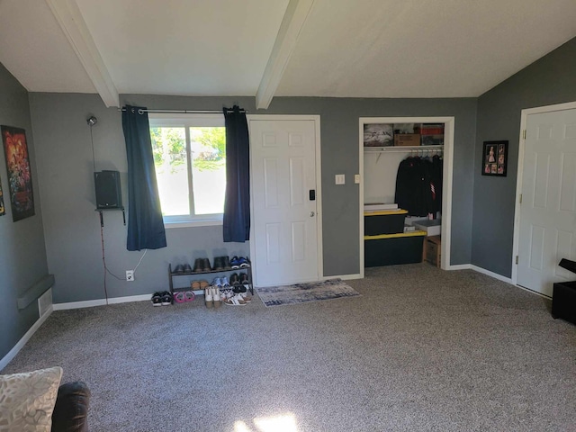 640 6th St, Albany, MN 56307 - carpeted living room with baseboards