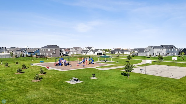 2652 70th Ave S, Fargo, ND 58104 - community playground with a residential view and a lawn