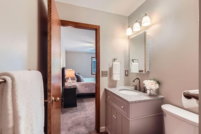 4900 Hodgson Rd, Connection, Shoreview, MN 55126 - ensuite bathroom featuring vanity and toilet