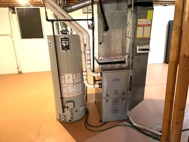 7765 Woodpark Blvd, Woodbury, MN 55125 - utilities with water heater and heating unit