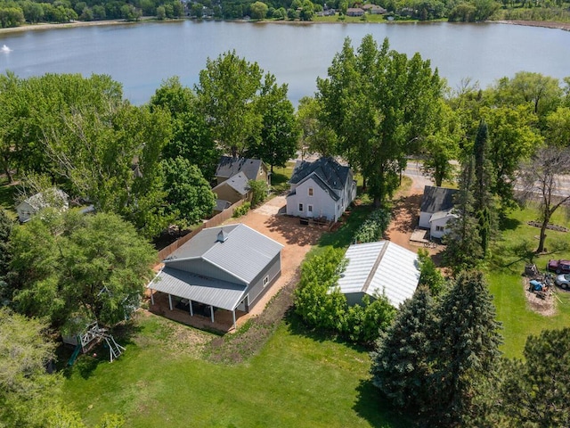 306 Benton St W, Cologne, MN 55322 - aerial view of a nearby body of water