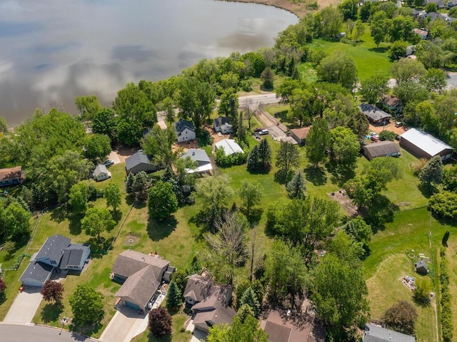 306 Benton St W, Cologne, MN 55322 - aerial perspective of suburban area featuring a large body of water