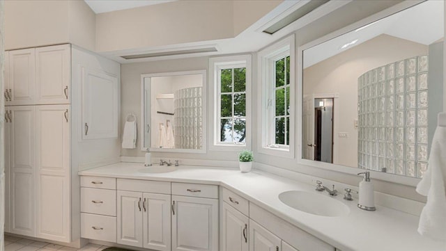 7420 Long Lake Rd, Dovre Twp, MN 56201 - bathroom featuring double vanity