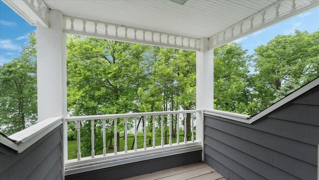 7420 Long Lake Rd, Dovre Twp, MN 56201 - view of deck