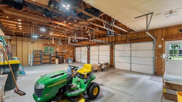 7420 Long Lake Rd, Dovre Twp, MN 56201 - garage with a garage door opener