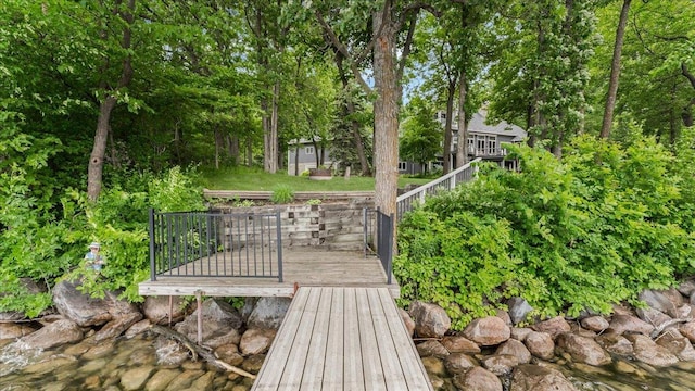 7420 Long Lake Rd, Dovre Twp, MN 56201 - view of wooden deck