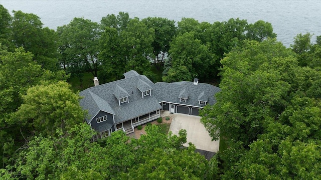 7420 Long Lake Rd, Dovre Twp, MN 56201 - aerial view of property and surrounding area with a nearby body of water