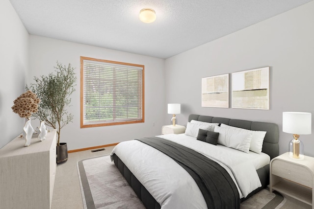 10767 Tamarack Cir NW, Coon Rapids, MN 55433 - carpeted bedroom featuring baseboards and a textured ceiling