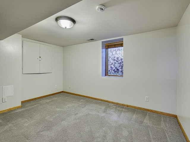 1396 Palace Ave, Saint Paul, MN 55105 - spare room with baseboards, carpet, and a smoke detector