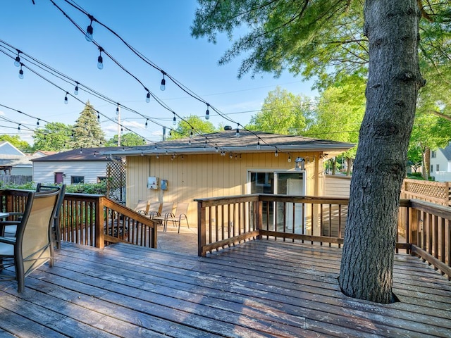 1396 Palace Ave, Saint Paul, MN 55105 - view of wooden deck