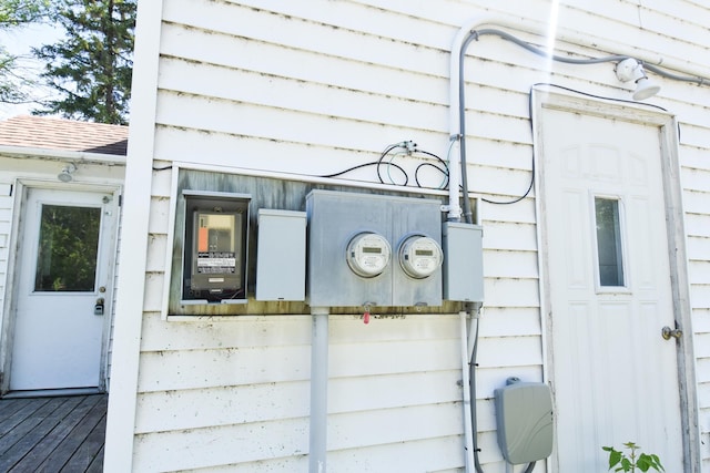 715 8th St E, Thief River Falls, MN 56701 - exterior view of electric meter