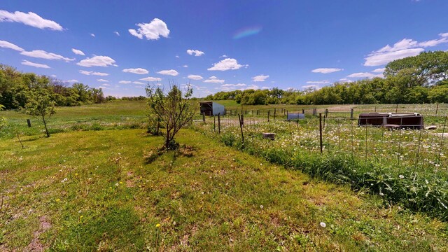 706 19th St, Albert Lea, MN 56007 - view of yard featuring a view of rural / pastoral area