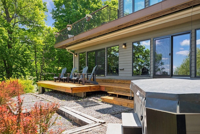 4080 Lotus Dr, Minnetrista, MN 55331 - view of deck