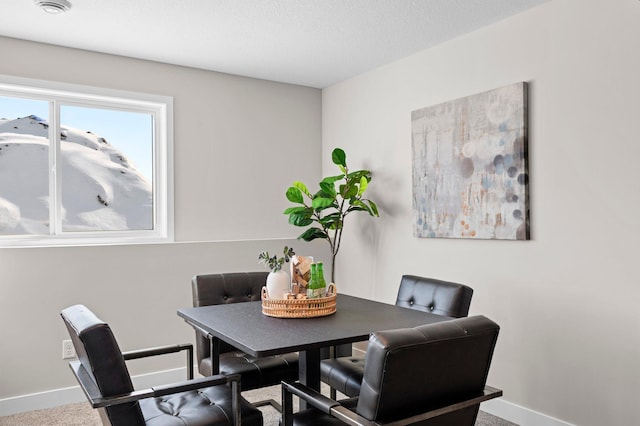 2135 Violet Ln, Faribault, MN 55021 - carpeted dining space featuring baseboards
