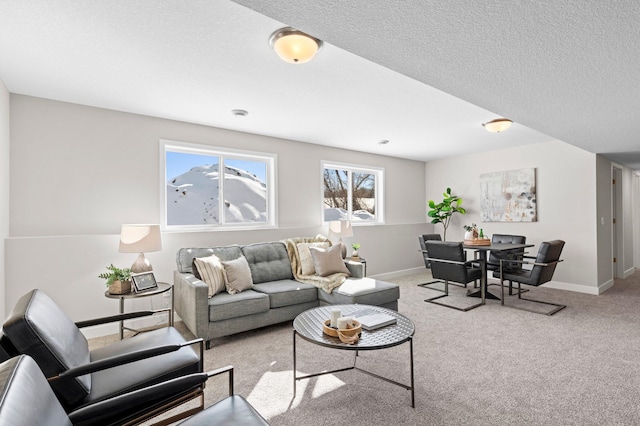 2135 Violet Ln, Faribault, MN 55021 - carpeted living area featuring baseboards