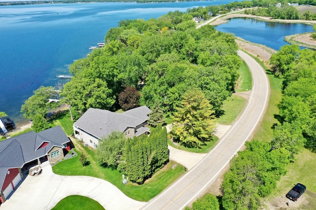 5386 165th St NE, Atwater, MN 56209 - drone / aerial view of a large body of water