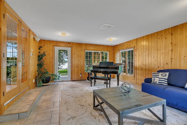 5386 165th St NE, Atwater, MN 56209 - living area with wood walls