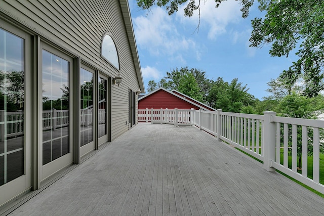 5386 165th St NE, Atwater, MN 56209 - view of wooden deck