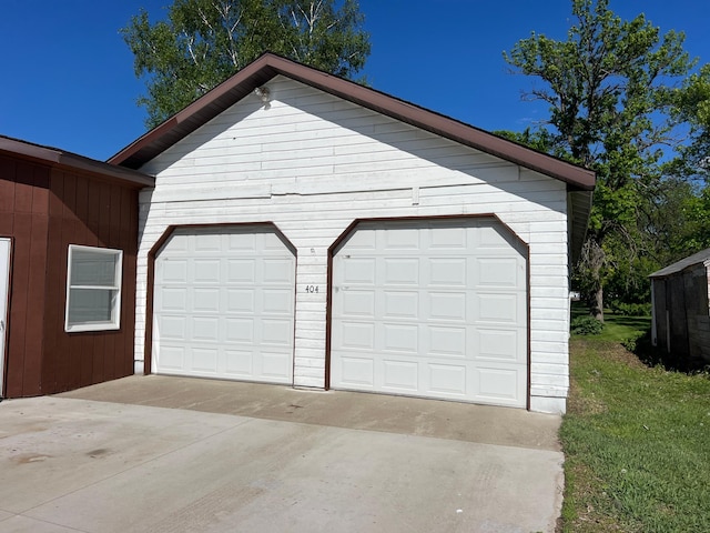 404 1st St S, Hoffman, MN 56339 - view of detached garage