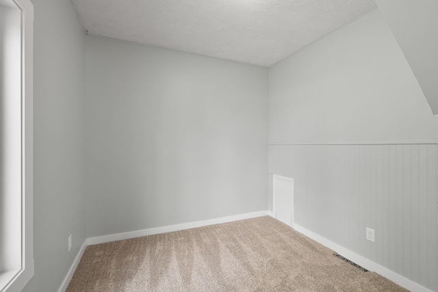 7149 92nd Ave SW, Lemond Twp, MN 56026 - carpeted spare room featuring baseboards and wainscoting