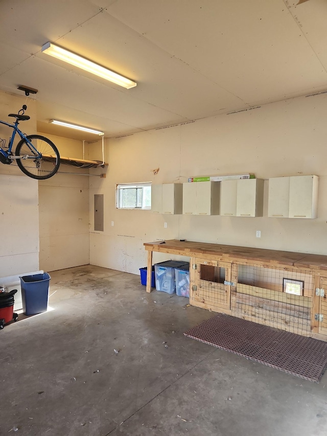 21824 County Highway 20, Lake Eunice Twp, MN 56501 - garage with electric panel