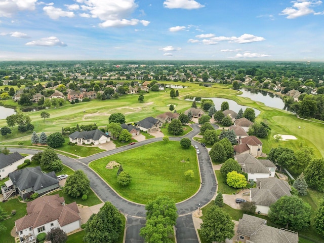 11565 Palisade Ct NE, Blaine, MN 55449 - aerial view of residential area with a nearby body of water and a local golf course