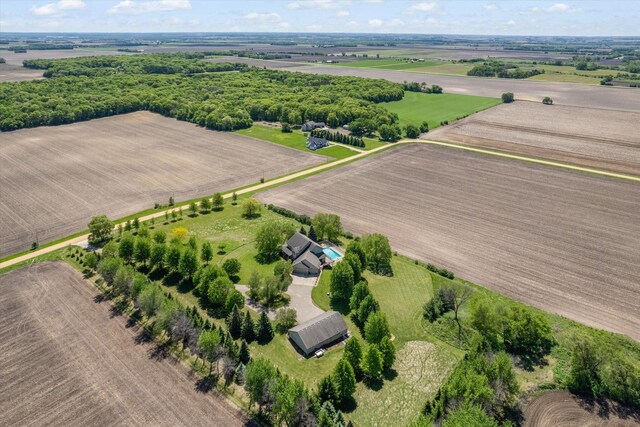 27285 Cambodia Ave, Castle Rock Twp, MN 55024 - aerial view of sparsely populated area featuring abundant farmland