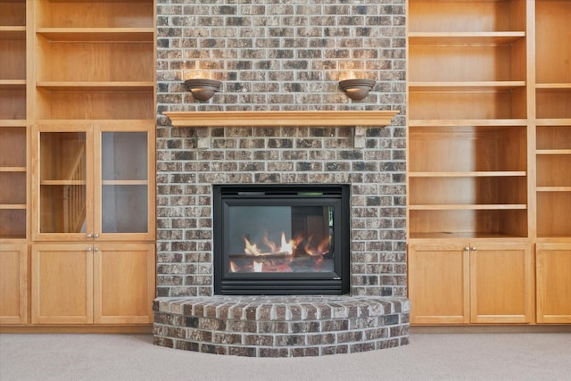27285 Cambodia Ave, Castle Rock Twp, MN 55024 - detailed view of carpet flooring and a fireplace