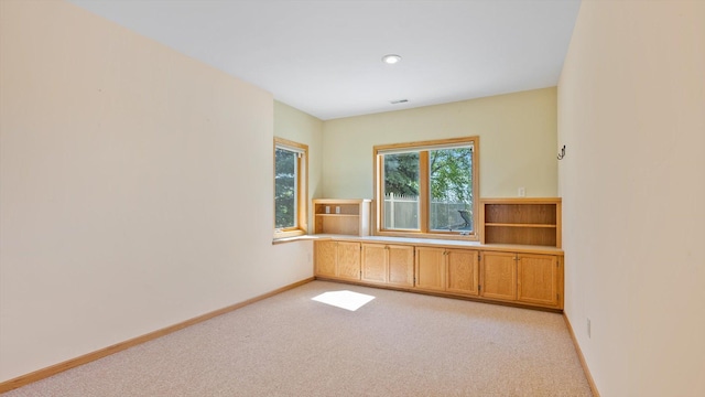 27285 Cambodia Ave, Castle Rock Twp, MN 55024 - unfurnished room featuring light carpet, baseboards, and recessed lighting