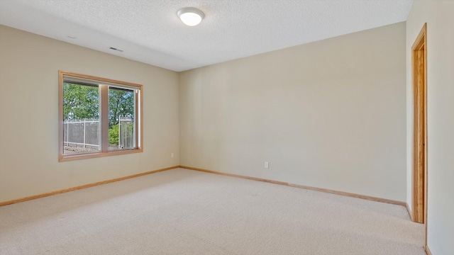 27285 Cambodia Ave, Castle Rock Twp, MN 55024 - empty room featuring light carpet, a textured ceiling, and baseboards