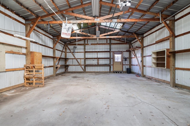 202 6th Ave, Bovey, MN 55709 - garage featuring metal wall