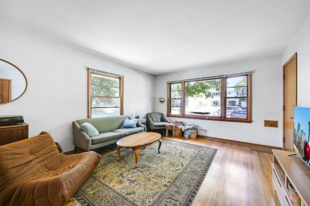 5030 Sheridan Ave S, Minneapolis, MN 55410 - living room featuring light wood-type flooring and baseboards