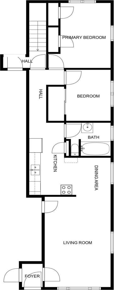5030 Sheridan Ave S, Minneapolis, MN 55410 - view of floor plan / room layout