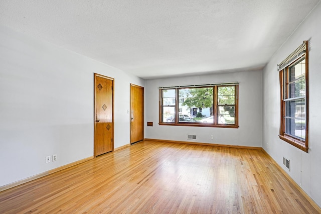 5030 Sheridan Ave S, Minneapolis, MN 55410 - empty room featuring light wood-style floors and a textured ceiling