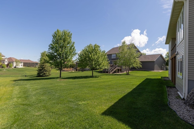 1121 Maplebeck Enclave NE, Byron, MN 55920 - view of grassy yard with a residential view