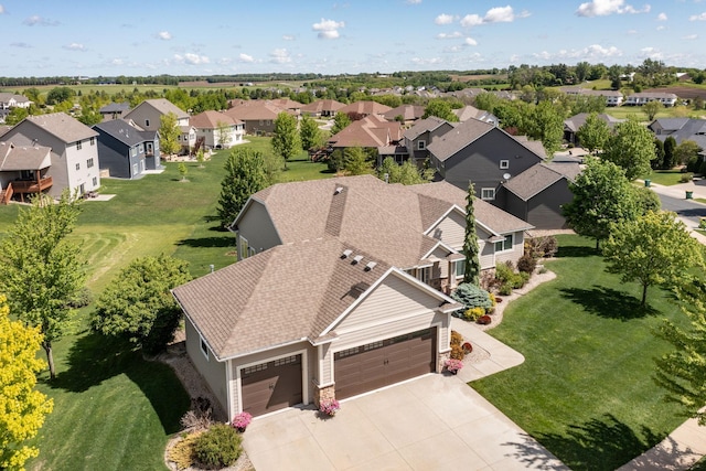 1121 Maplebeck Enclave NE, Byron, MN 55920 - aerial perspective of suburban area