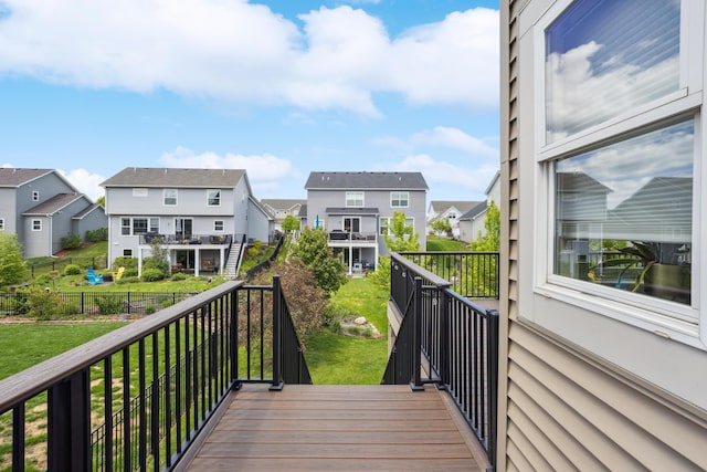 11686 32nd St N, Lake Elmo, MN 55042 - deck with a residential view