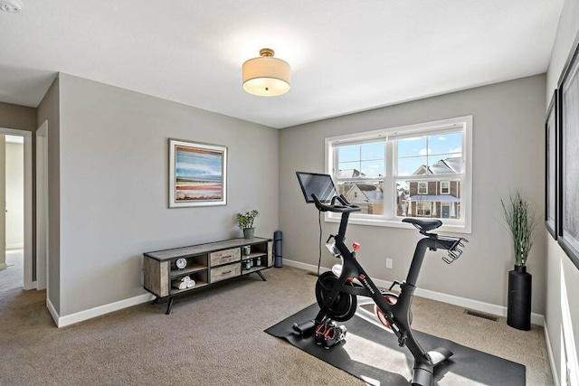 11686 32nd St N, Lake Elmo, MN 55042 - workout area with carpet floors and baseboards