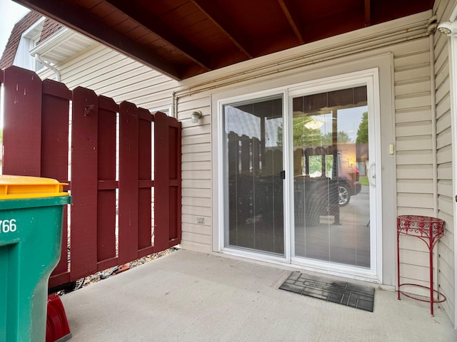 1815 Lakewood Ave, Albert Lea, MN 56007 - property entrance featuring a patio area