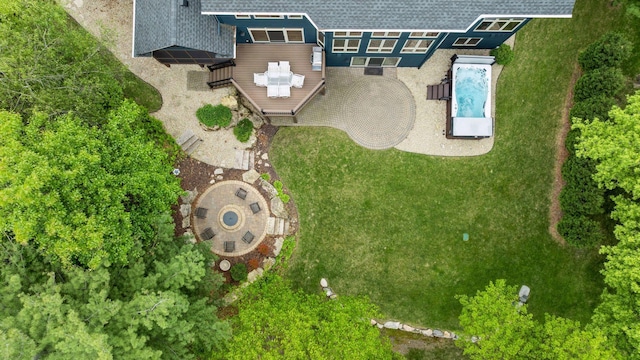 18172 Tamarack Dr, Minnetonka, MN 55345 - view from above of property