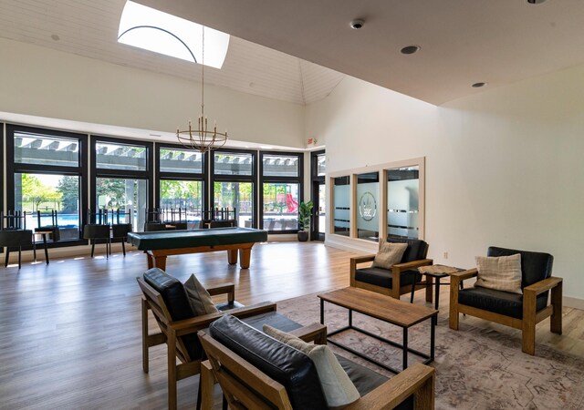 4960 149th St N Unit 6, Hugo, MN 55038 - lobby with a high ceiling and a surveillance system