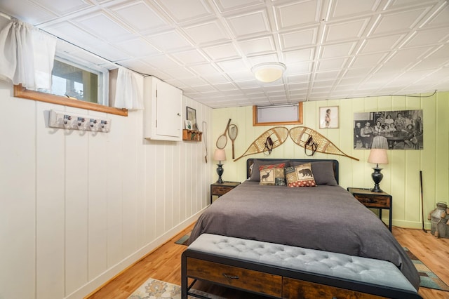 721 Maple Dr, Aurora, MN 55705 - bedroom with light wood finished floors and baseboards